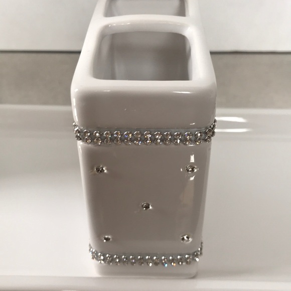 Bella Lux Bath Bella Lux Luxury Bathroom Dual Toothbrush Holder